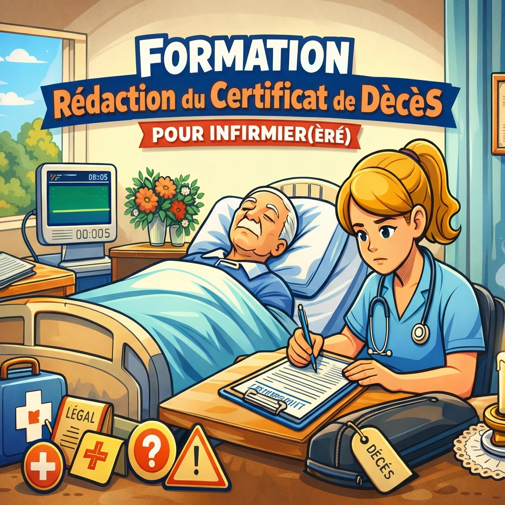 formation certificat de décès par les idels 