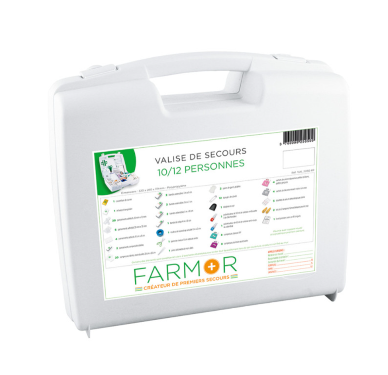 valise multirisques 10/12 personnes 