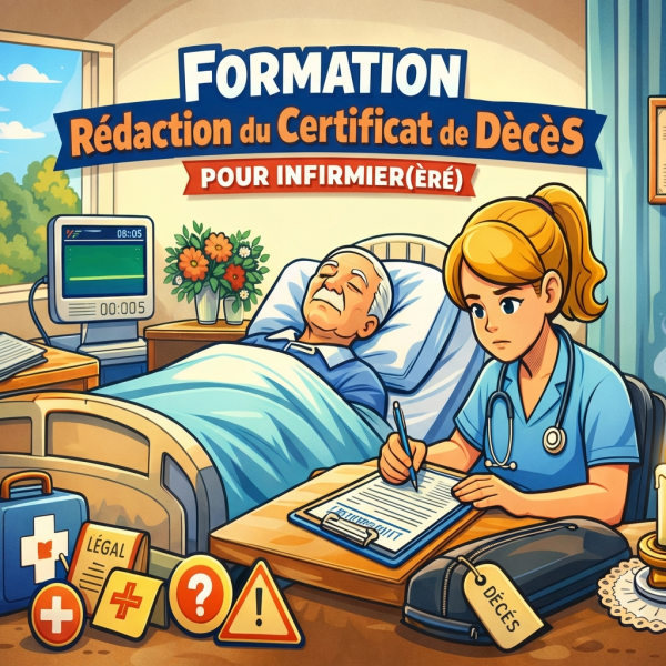 formation certificat de décès par les idels 