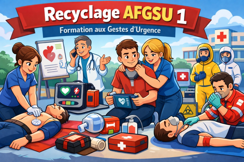 Attestation de formation aux gestes et soins d'urgences niveau 1 (AFGSU1)