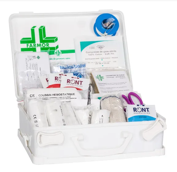 Coffret de premiers secours spécial BTP – Équipez votre chantier pour 15 à 20 personnes avec du matériel professionnel