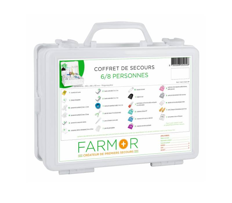 coffret multirisques 6/8 personnes 