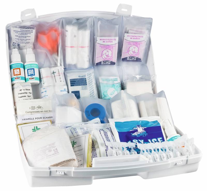 Valise de premiers secours professionnelle 