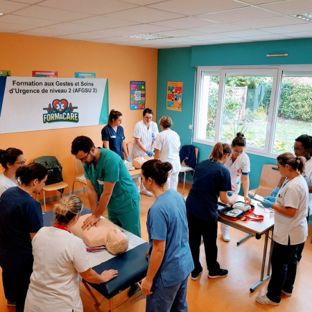 Notre zone d'activité pour ce service Formations DPC pour infirmiers avec prise en charge douleur et soins techniques dans un format court et certifié